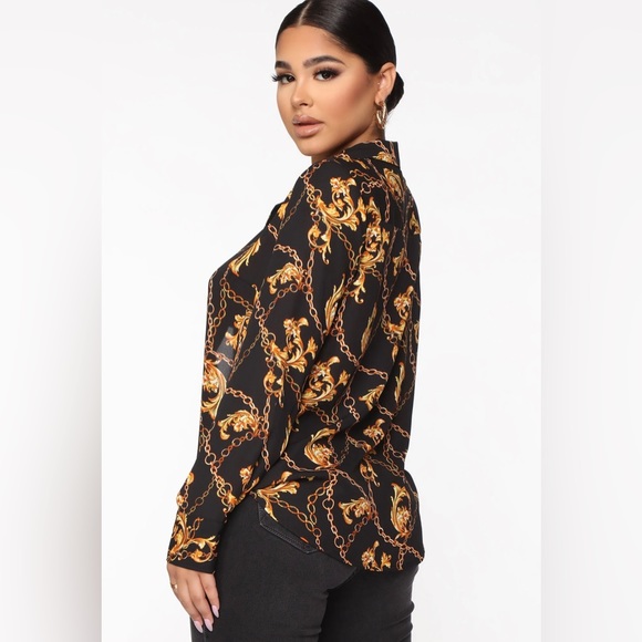 NWT Fashion Nova Blouse - Picture 2 of 6